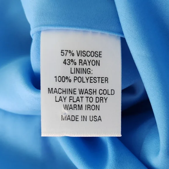 Pearl by Lela Rose Floral Blue and Green Maxi Dress - Picture 5 of 5